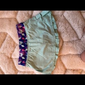 Mint green Ivivva skirt!